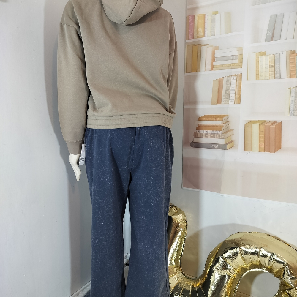 Blue Wide-Leg Pants - Picture 6 of 7